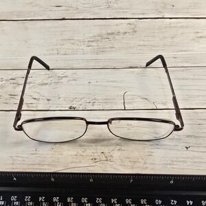 Orbit 5607 Eyeglasses Satin Brown Metal Rectangular Frame 54-18-140 Mens Womens